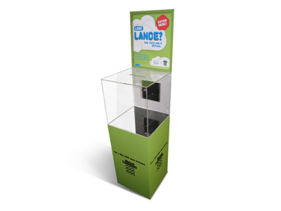 Shopping Centre Entry Box