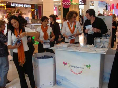 Displays Customer Display and