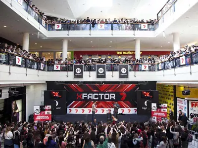 X Factor Giant Backdrops