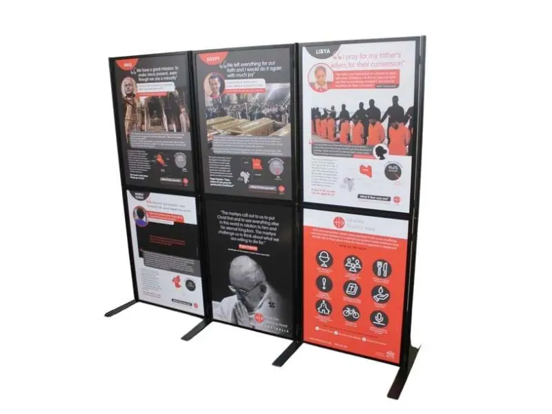 6-panel kit 2.25m wide x 2.2m high