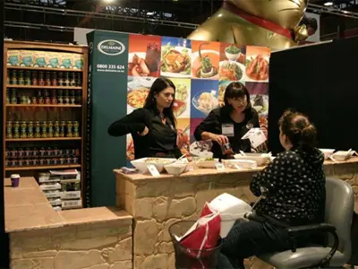 Foods Exhibition Stand