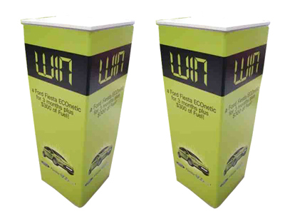 Prize Advertising Brand Activation Plinth
