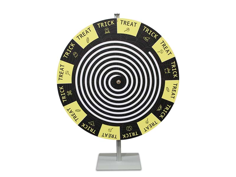 Prize wheel 1.5m high with customised huge 1200mm diameter wheel