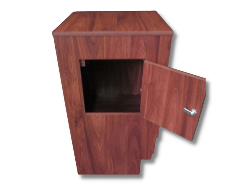 Custom features can be added to suit you, including locking doors and entry slots