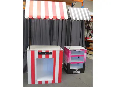 Portable Table with Cash Register