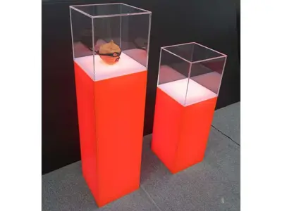 Displays Orange Lectern Merchandise