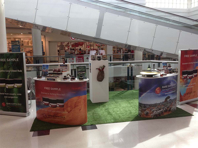Pop up Tables in Westfield