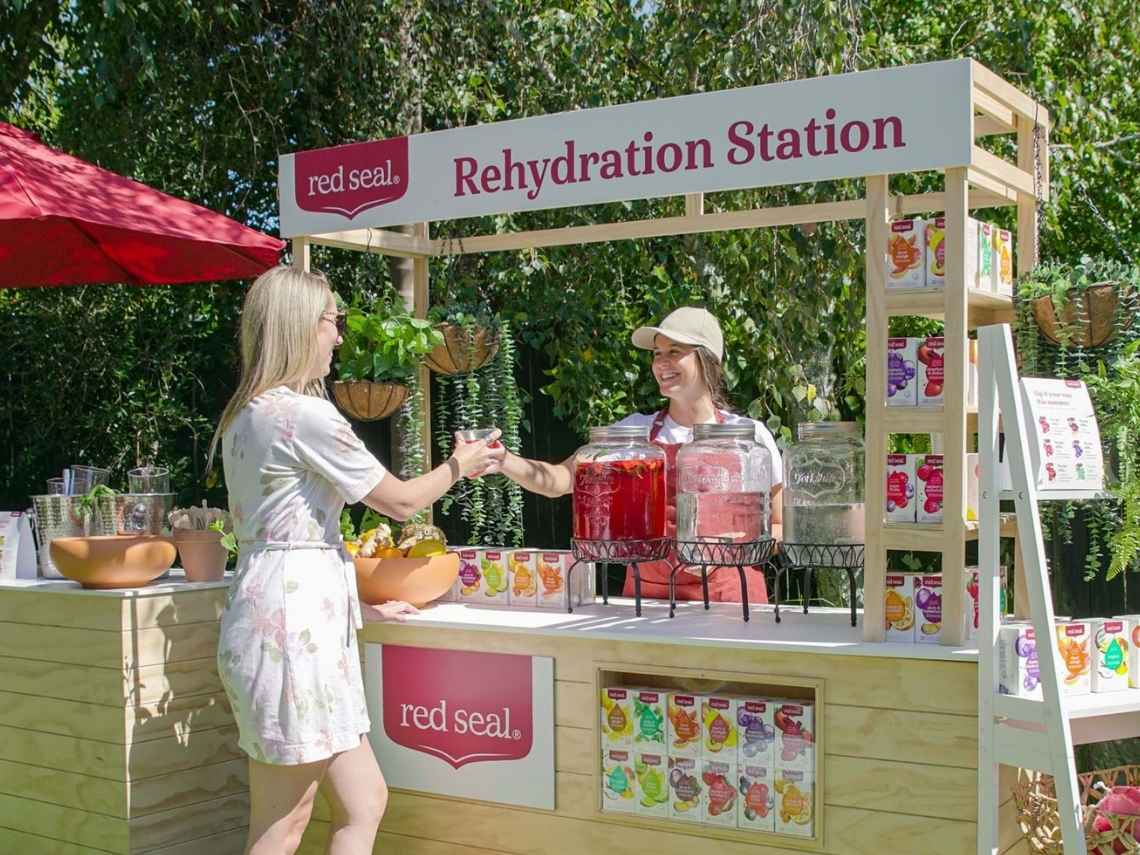 Red Seal Rehydration Station activation stand