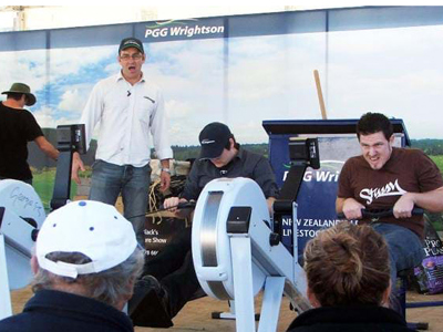 Interactive Rowing Machine