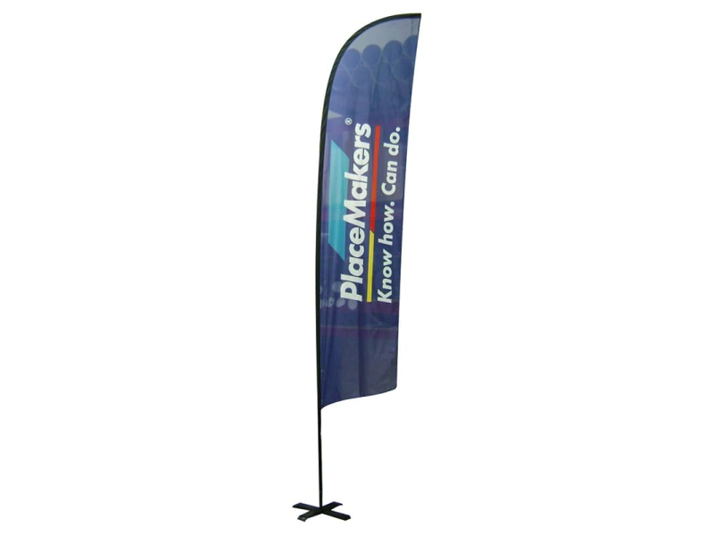 Blade 2 Go Flag: Place Makers Blade Flag - Displays2Go