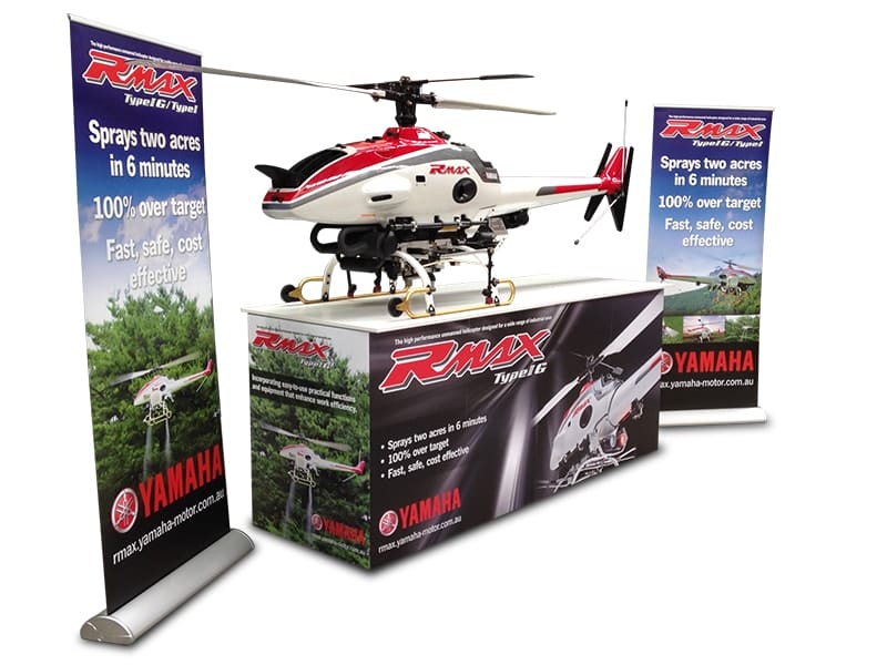 Custom Plinths Kit With Banner Stand - Displays2Go