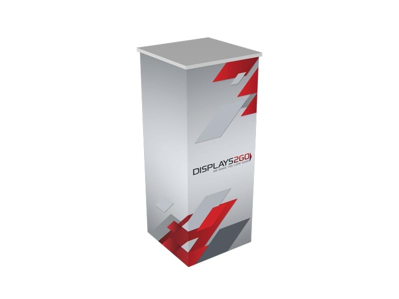 Portable plinth with graphics - Displays2Go
