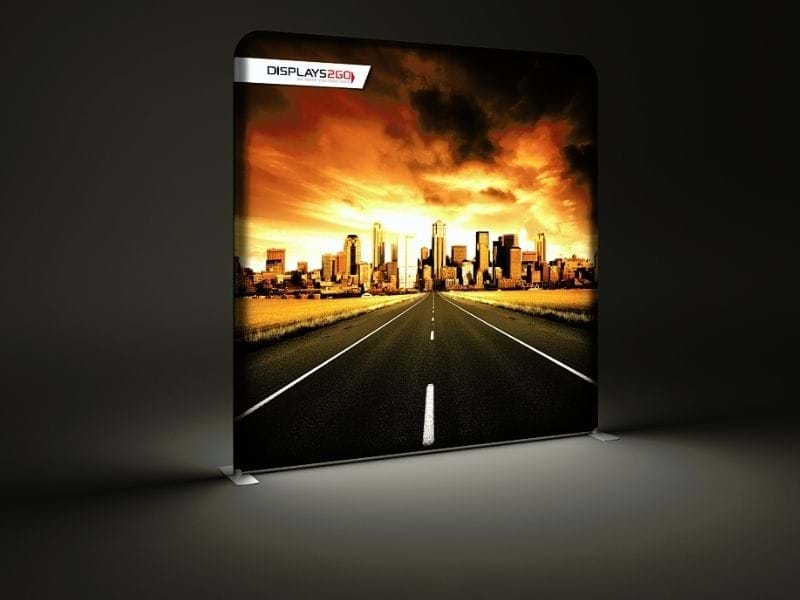 2.4m wide portable lightbox wall