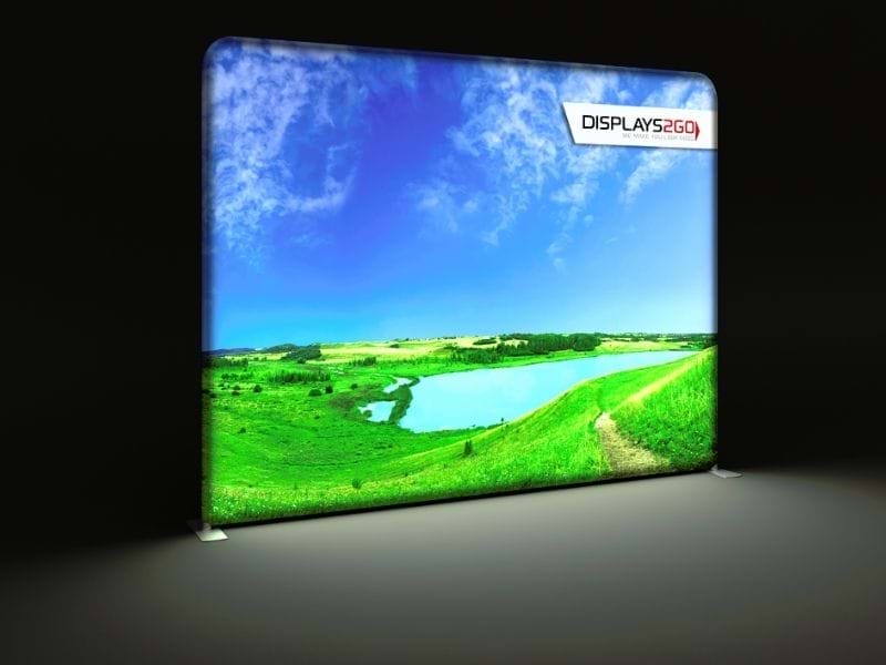 3m wide portable lightbox wall