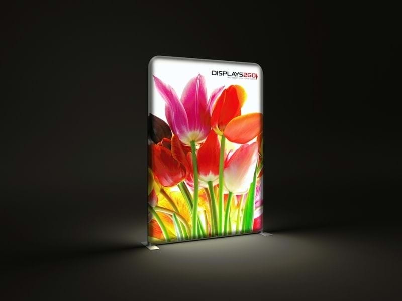 1.5m wide portable lightbox wall