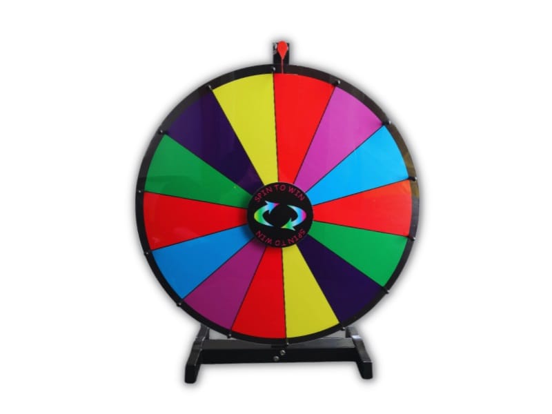 Prize Wheel off-the-shelf - Displays2Go