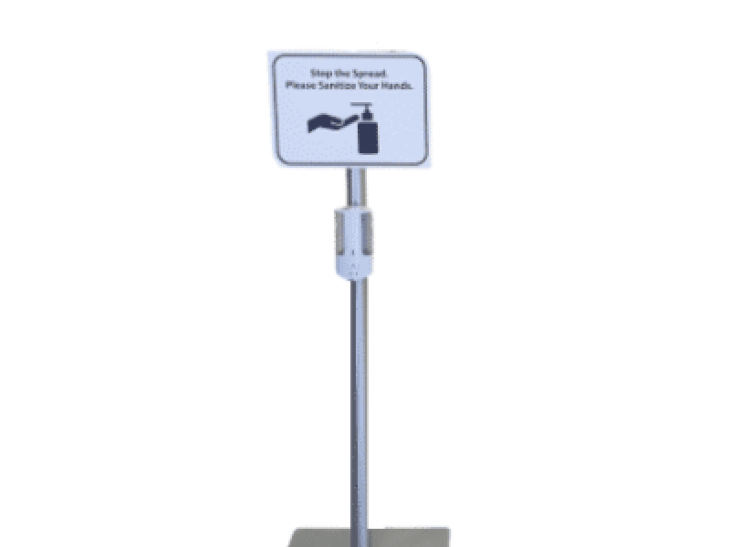 Slimline Sanitiser Station - Displays2Go