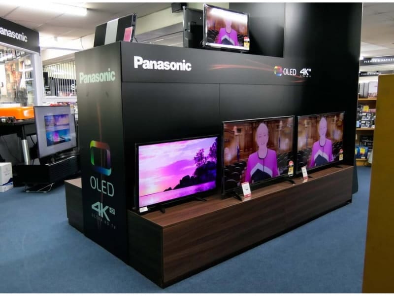 Standard TVs: Panasonic Plus Magness Plus Ben Row - Displays2Go