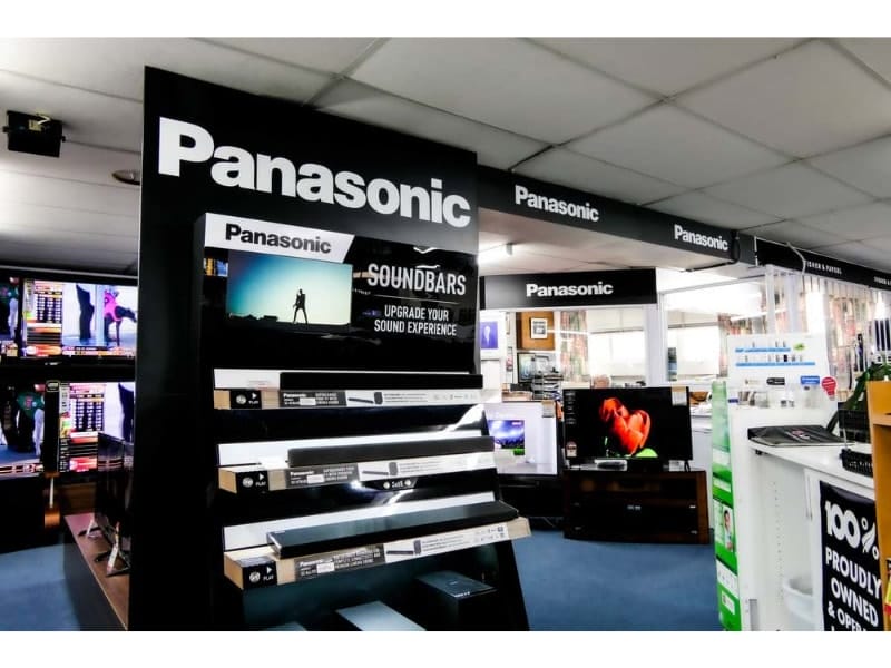 Standard TVs: Panasonic Plus Magness Plus Ben Row - Displays2Go