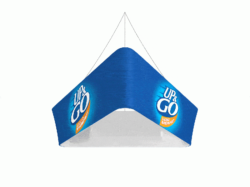 Triangular Tapered Sky Banner - Displays2Go