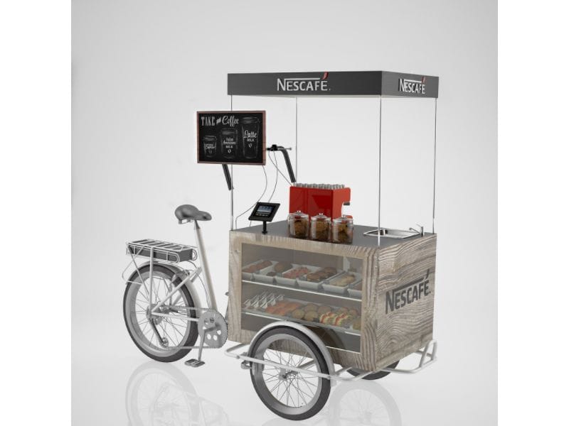 Vendors Coffe Bikes - Displays2Go