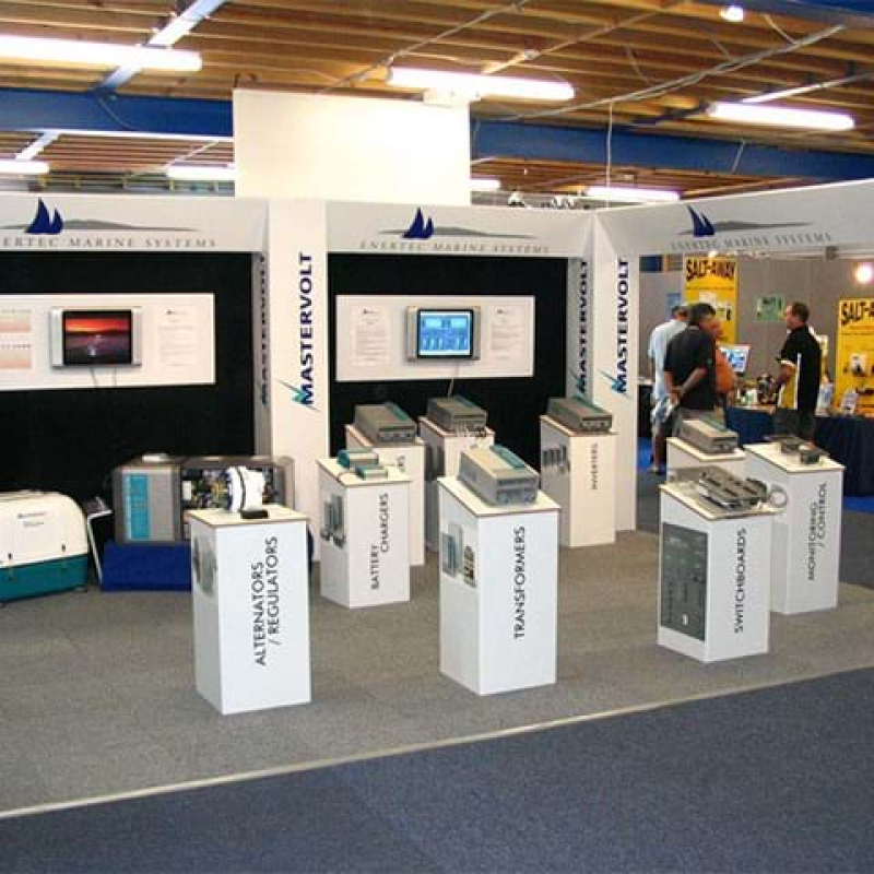 Exhibition stand towers - Displays2Go.com.au