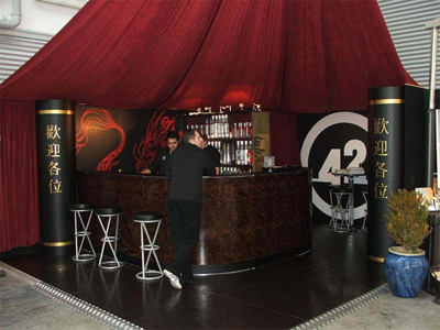 42 Below Stand