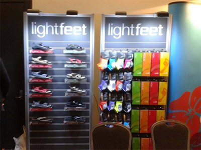 Slat Wall for Shoe Displays
