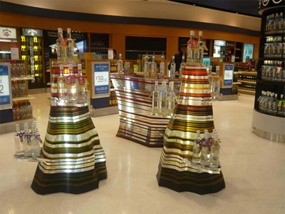 Airport Display 42 Below