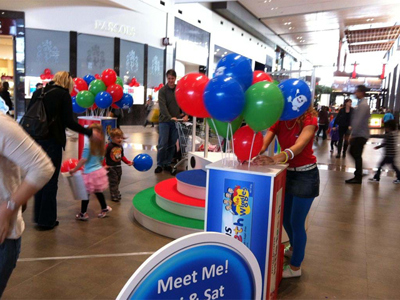 Kids Interactive Mall Display