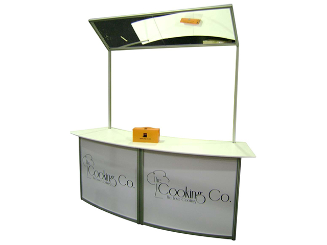 Cooking Stand with Mirror