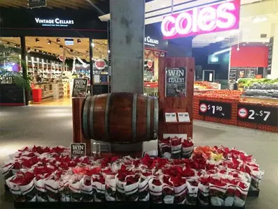 Spinning Wine Barrel