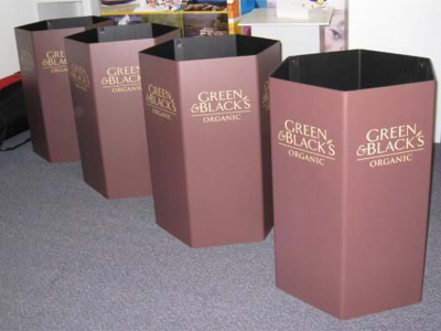 Dump Bins Hexagonal