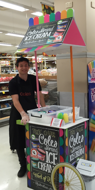 Sampling carts and trolleys