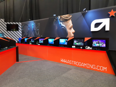 Electronic Device Exhibition Counter