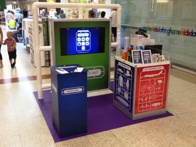 Shopping Mall Entry Box Kit