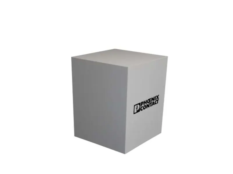 Small acrylic plinth with computer cut vinyl lettering