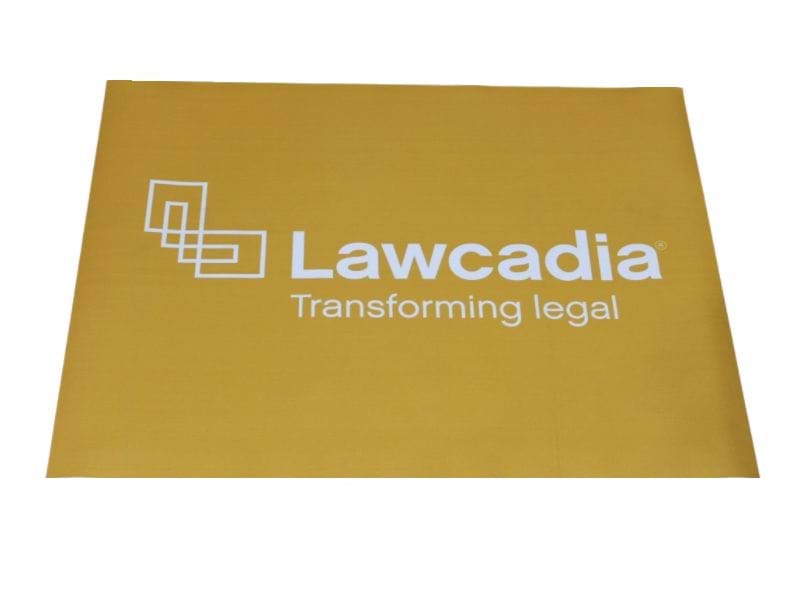 Event entrance mat