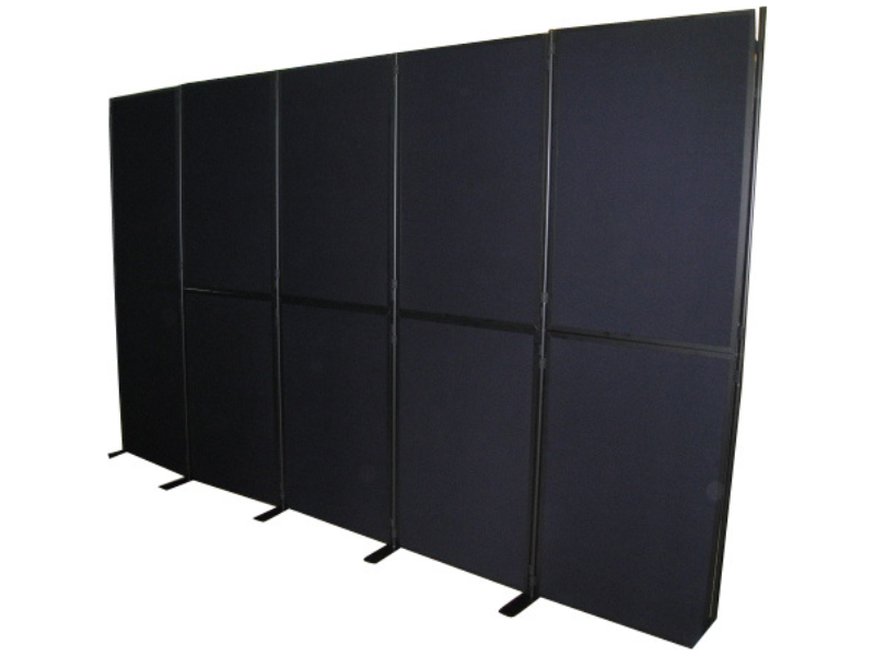 velcro receptive display panels