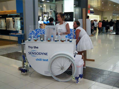 Custom Display Trolley