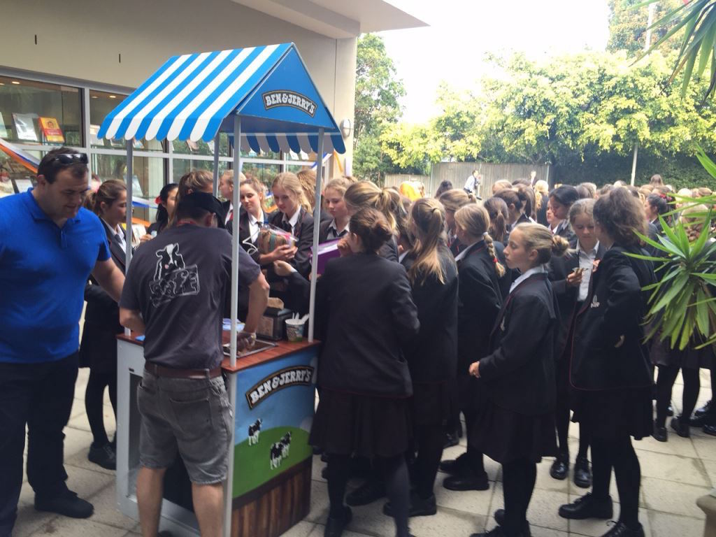 Ben & Jerry's Sampling