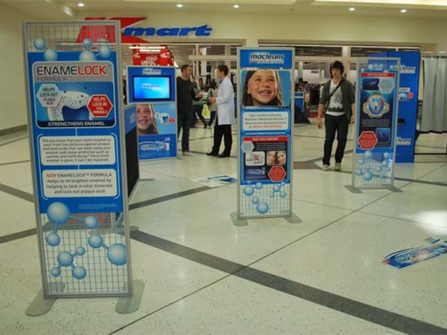 Mall Display Standees