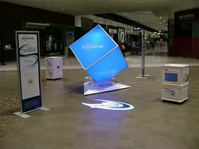 Mall Display for Sensodyne