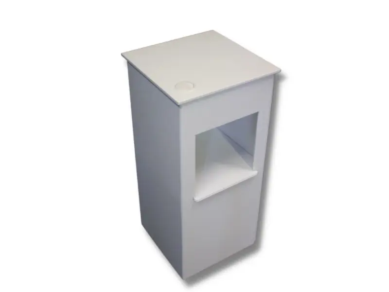 Many features can be added, including shelves
