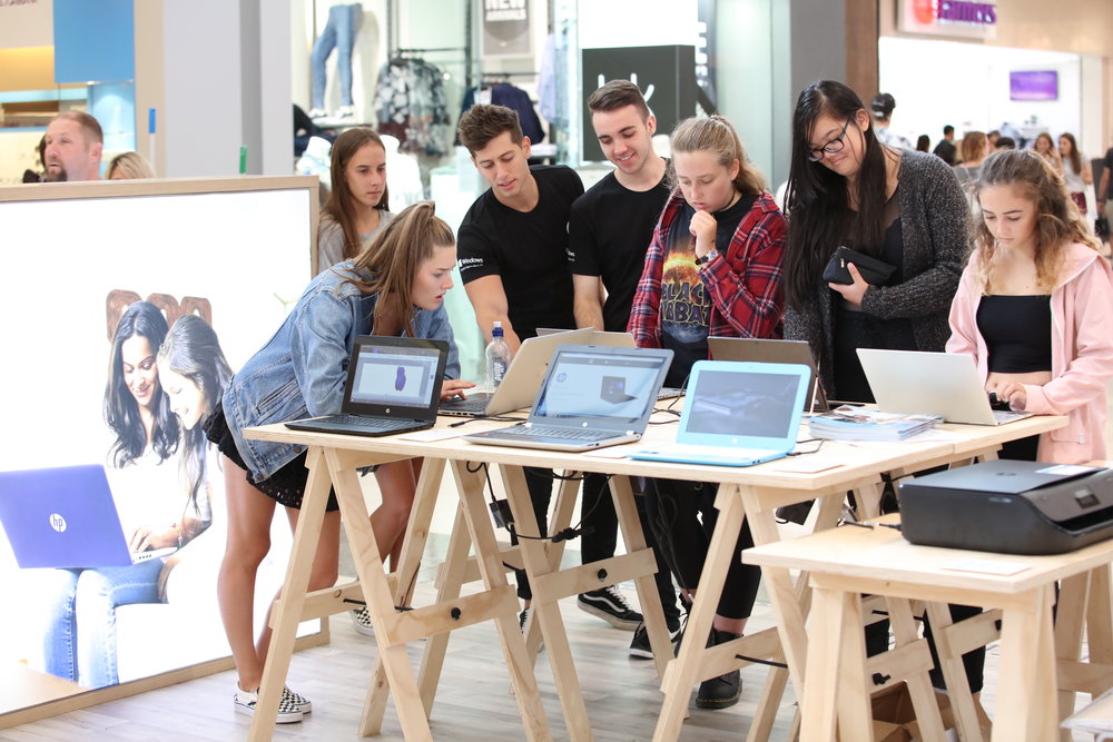 HP Westfield Mall Activation
