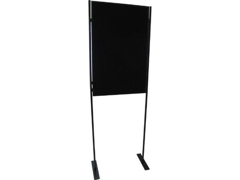 Free-standing notice board