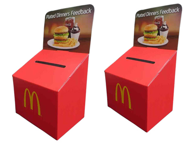 Cardboard Ballot Box