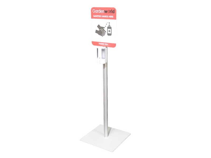 Slimline Sanitiser Station