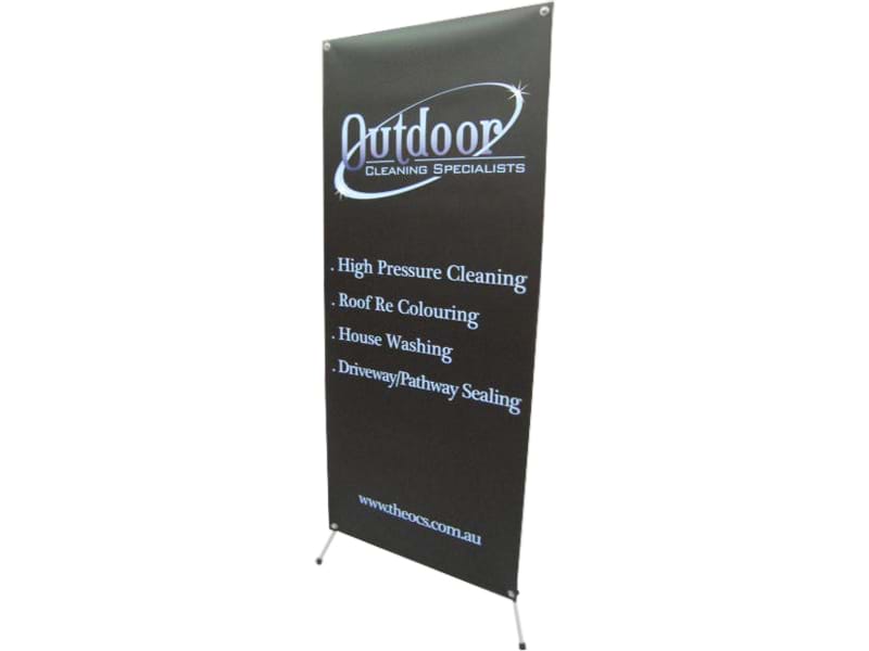 Large X Banner Stand 1200mm x 2 metres