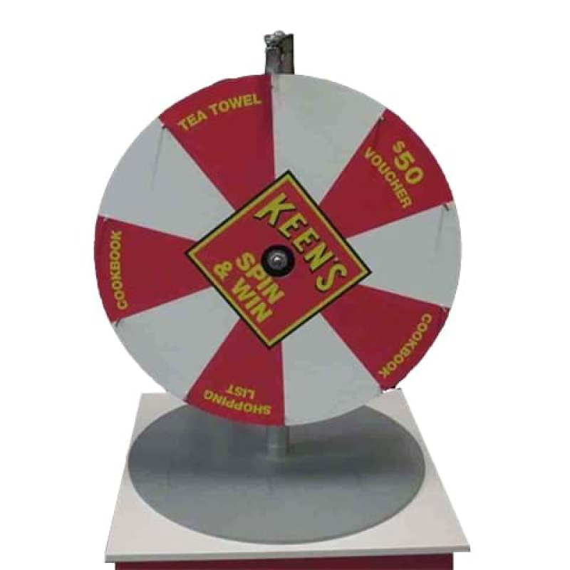 Portable prize wheel